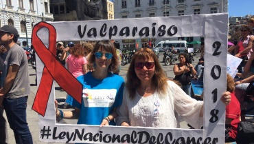 Fundacion GIST Chile participa en VALPARAISO: Marcha familiar apoyando la Ley Nacional del Cáncer