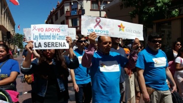 Fundación GIST Chile participa en LA SERENA: Marcha familiar apoyando la Ley Nacional del Cáncer