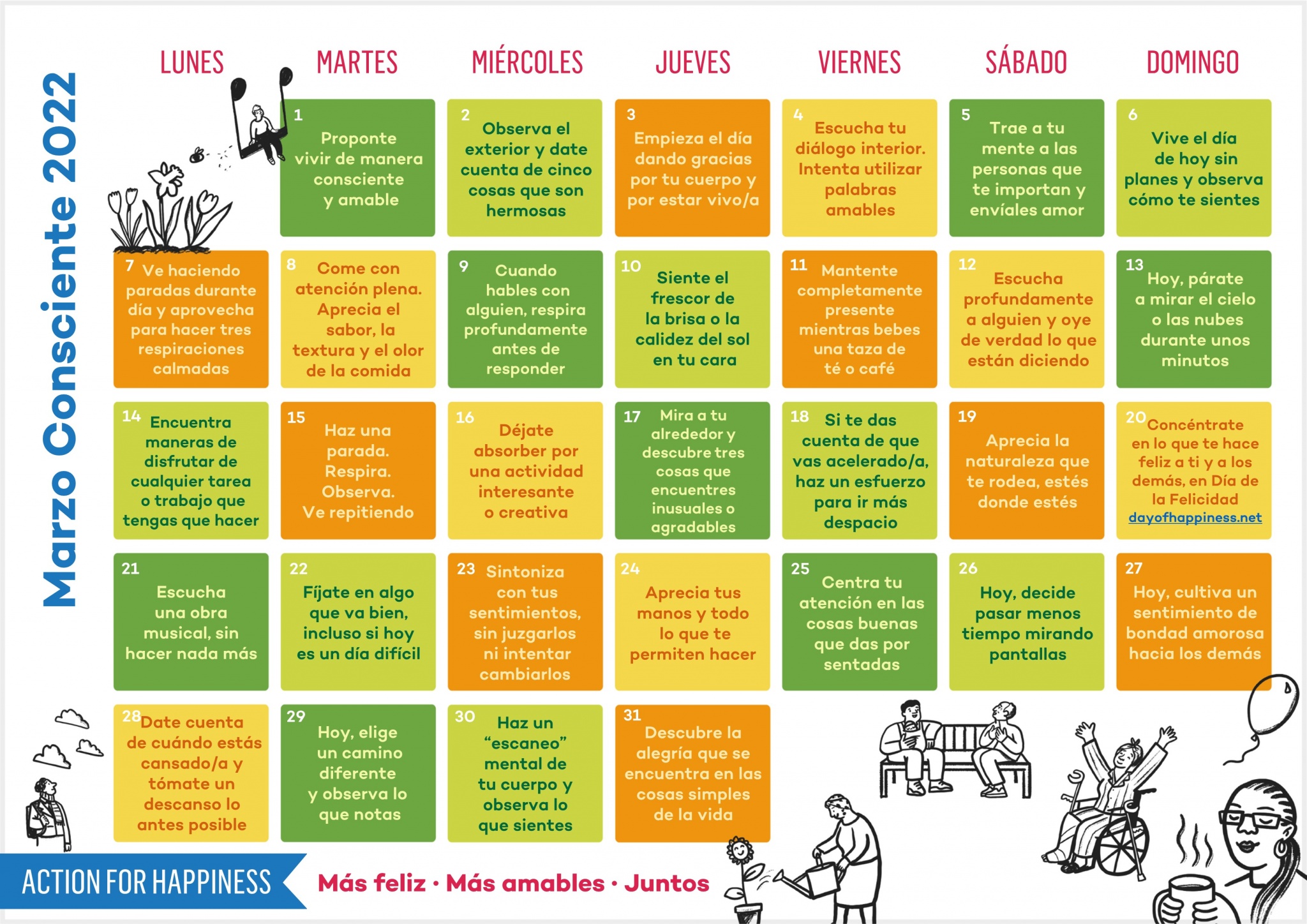  Les Traemos De Vuelta Los Calendarios De La Felicidad Este Mes 