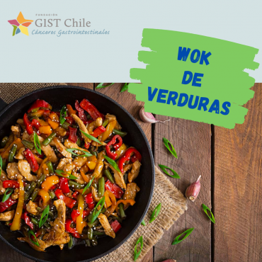 ¡Prepara un rico Wok de Verduras junto a GIST Chile!