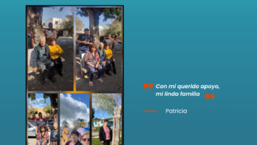 Patricia: “Con mi querido apoyo, mi linda familia”, Día Mundial de Concientización Sobre GIST 2025